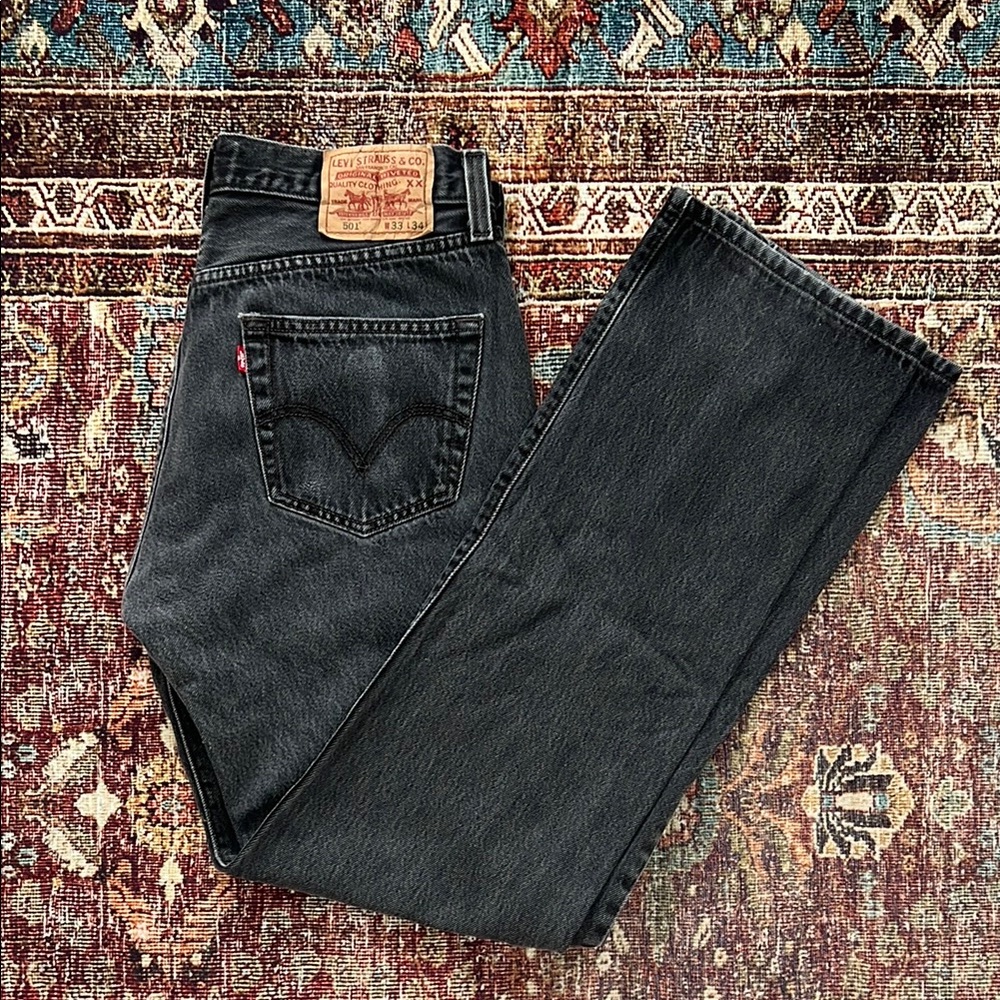 Vintage Levi’s 501 Black Jeans